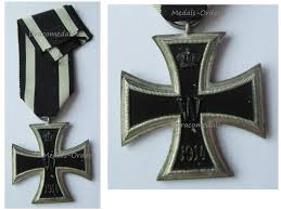 Germany WWI WW1 Iron Cross 1914 EK2 German Vintage Copy ...
