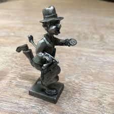 Vintage Pewter P. Davis Running Business Man Ready for Golf & Tennis 1977 | eBay