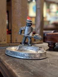 1920's Iron Fireman Ashtray (2) - Etsy