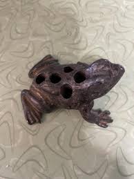Vintage Iron Industrial Flower Frog, Garden Collectible - Etsy