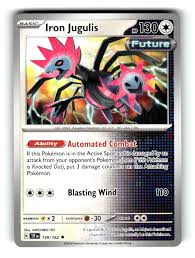 Pokemon Temporal Forces Iron Jugulis 139/162 | eBay