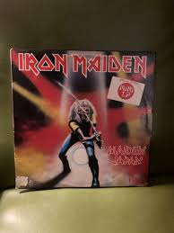 IRON MAIDEN Japan LP Vinyl 1981 Harvest Records Original ...