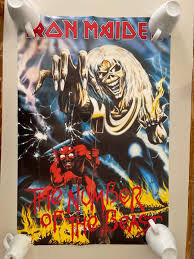 IRON MAIDEN,'THE NUMBER OF THE BEAST ', AUTHENTIC LICENSED ...