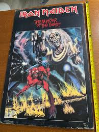 Iron Maiden Rare Official Number of the Beast PROMO Music ...