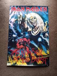 Iron Maiden the Number of the Beast Large Poster 24x36 ...