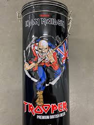 IRON MAIDEN ~ TROOPER BRITISH BEER TIN - ROBINSONS BREWERY ...