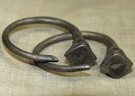 Vintage Tuareg Silver Hoop Earrings | Beadparadise.com