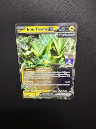 Pokemon Asia Exclusive Iron Thorns ex Gym Promo Stamped 077 ...