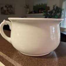Semi Vitreous Porcelain Chamber Pot - Etsy