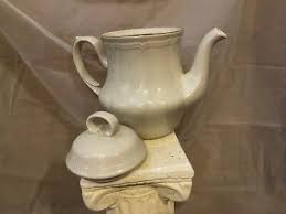 REDUCED STONEWARE, COFFEE/TEAPOT, “ALMOND FLAIR” BY JAPAN | eBay