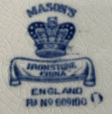 Mason's Ironstone Blue Pheasant Salad Plate 7-1/4" In Diameter | eBay