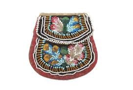 Antique Iroquois Native American Indian Beadwork Beaded ...