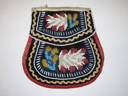 Vintage Iroquois Beaded Purse – 1800s Native American ...