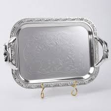Shop Small Silver Serving Trays - Silver Plated Trays for Sale