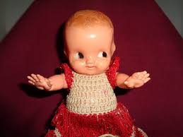 Vintage Irwin Plastic Kewpie Doll, 7" Tall With Clothes | eBay UK