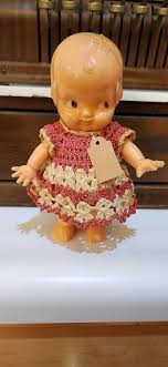 Vintage Irwin Kewpie Doll Crochet Dress 1950's | eBay