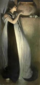 Dream-art Oil painting girl Isabella-the-Pot-of-Basil-John ...