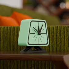 Orbitron Desk Clock Retro Futuristic Space Age Desk Clock ...