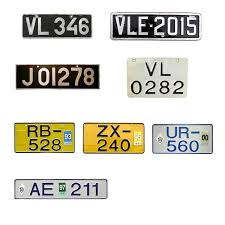 Custom Design Aluminum License Plate - Cheap Souvenir for ...