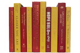 Decorative Book Bundle - Red and Gold