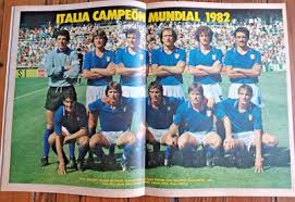 FIFA WORLD CUP SPAIN 1982 ITALY CHAMPION POSTER ...