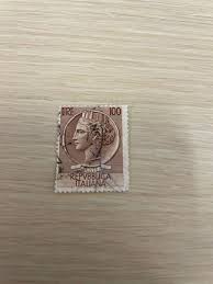 Italian 100 Lire Stamp-Coin of Syracuse Series with Watermarks | eBay