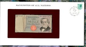 Banknotes of All Nations Italy 1000 Lire 10/5/ 1979 AUNC P ...