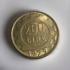 1979 Italy 200 Lire Coin Italian Lira | eBay