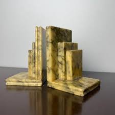 Alabaster Bookends - Etsy