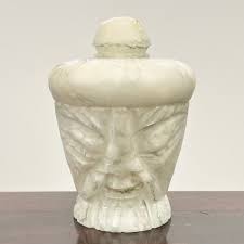 Buy Vintage Hand Carved Soapstone / Alabaster Chinese Wise ...