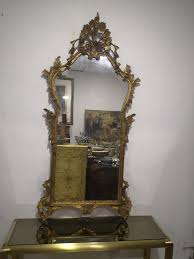 Large Nouveau mirror from the early 1900s For Sale at 1stDibs