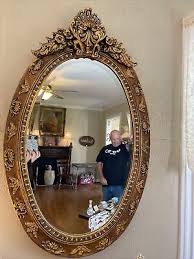 Antique Oval Mirror | eBay