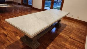 Restoration Hardware Marble Dining Table for Sale in Los ...
