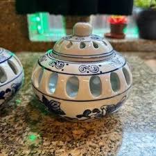 Bombay | Accents | Pair Bombay Company Blue White Porcelain ...