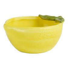Yellow Lemon Figural Bowl - World Market