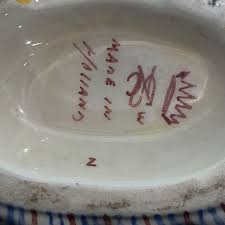 Vintage Holland Pottery Ceramic Woman Holding A Bottle, Signed | eBay