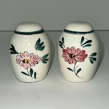Vintage Salt & Pepper Shakers All Ceramic | eBay