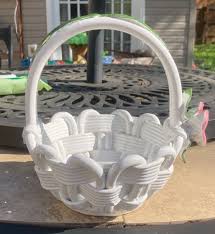 Vintage Salute! Italia Made in Italy White Ceramic Woven ...