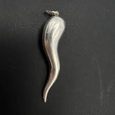 Vintage 925 Sterling Silver Pendant 925 Italy Stamped 5.31g ...