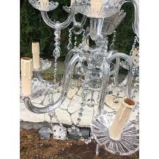 Vintage Italian Crystal Chandelier, 1940s | Chairish