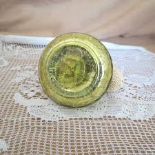 SALE Vintage Crackle Glass Green Gold Foil Perfume Atomizer Perfume Bottle With Brass Fittings - Etsy