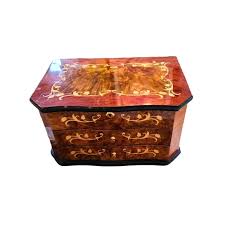 no brand | Storage & Organization | Gorgeous Glossy Large Inlaid Wood Jewelry Box | Poshmark