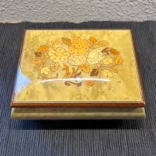 Italian Lacquered Wood Musical Jewelry Box, C. 1960s - Etsy