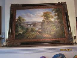1 Late 19th C. / Early 20th C. Landscape Painting, Oil on Canvas Unsigned - Etsy