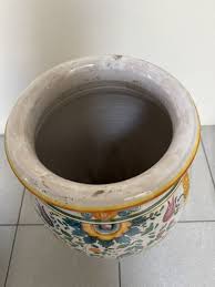 Maiolica Deruta Ceramica Antica Pezzo Unico Portaombrelli Deruta H. 50 Cm | eBay