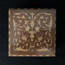 Italian Inlaid Wood Box Marquetry Made in Italy 3 3/4" x 3 7/8" x 1 3/8" | eBay