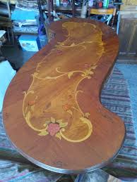 Mahogany Carved Marquetry Inlaid Coffee Table (CT-57) | eBay