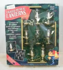 VINTAGE 1993 MR CHRISTMAS LIGHTED MUSICAL LANTERN 8 LIGHTED ...
