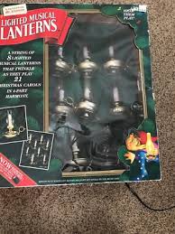 MR. CHRISTMAS 8 LIGHTED MUSICAL LANTERNS PLAYS ...