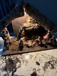 Vintage Fontanini Italy Depose 11 Figurines Christmas Nativity Set & Barn Works | eBay